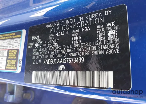 2025 Kia Seltos S from USA, damaged, VIN KNDEUCAA1S7673439